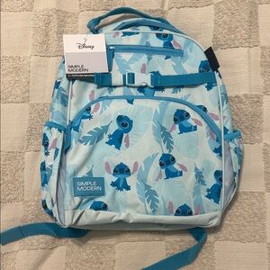 Disney Stitch Light Blue Kids Backpack